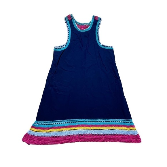 Akemi + Kin Anthropologie Crochet Trim SwingTank Dress Size XS Racerback - Picture 1 of 6